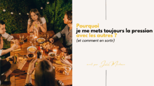 Tu te sens mal à l’aise avec les autres ? Tu as peur du regard des autres et tu te juges en permanence ? Découvre pourquoi tu te mets autant la pression sociale et comment retrouver confiance dans tes relations.