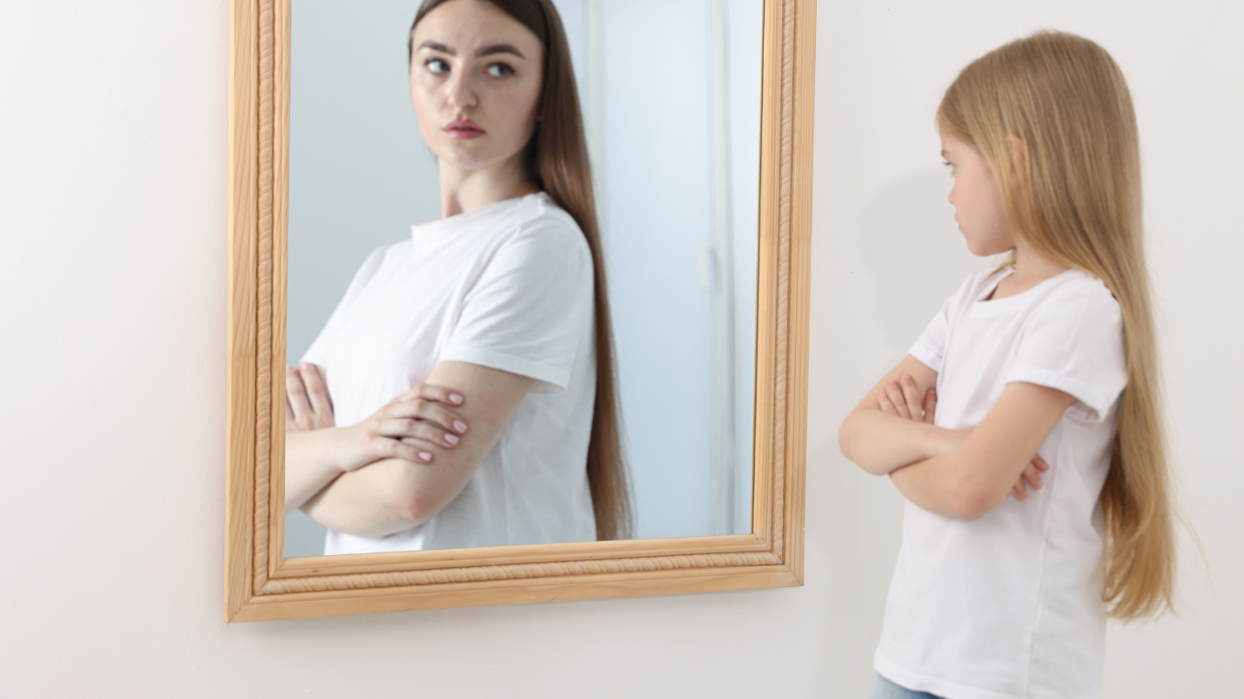 confusion entre valeur personnelle et capacité de volonté à cause de son insécurité d'enfant